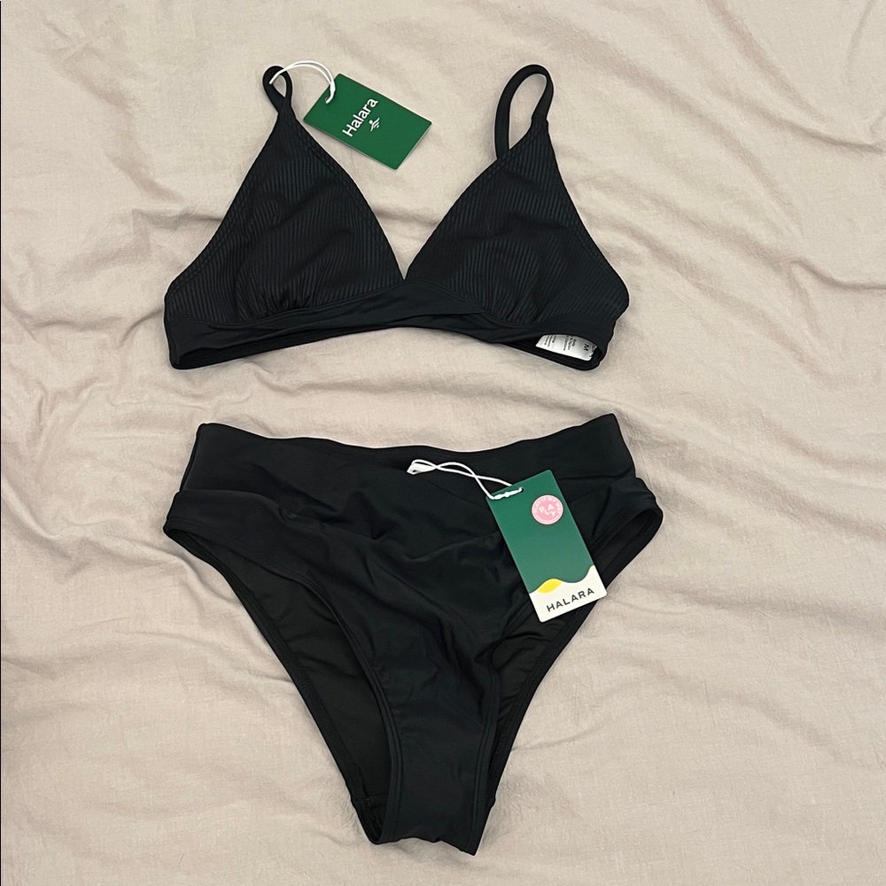 HALARA Black Bikini Set